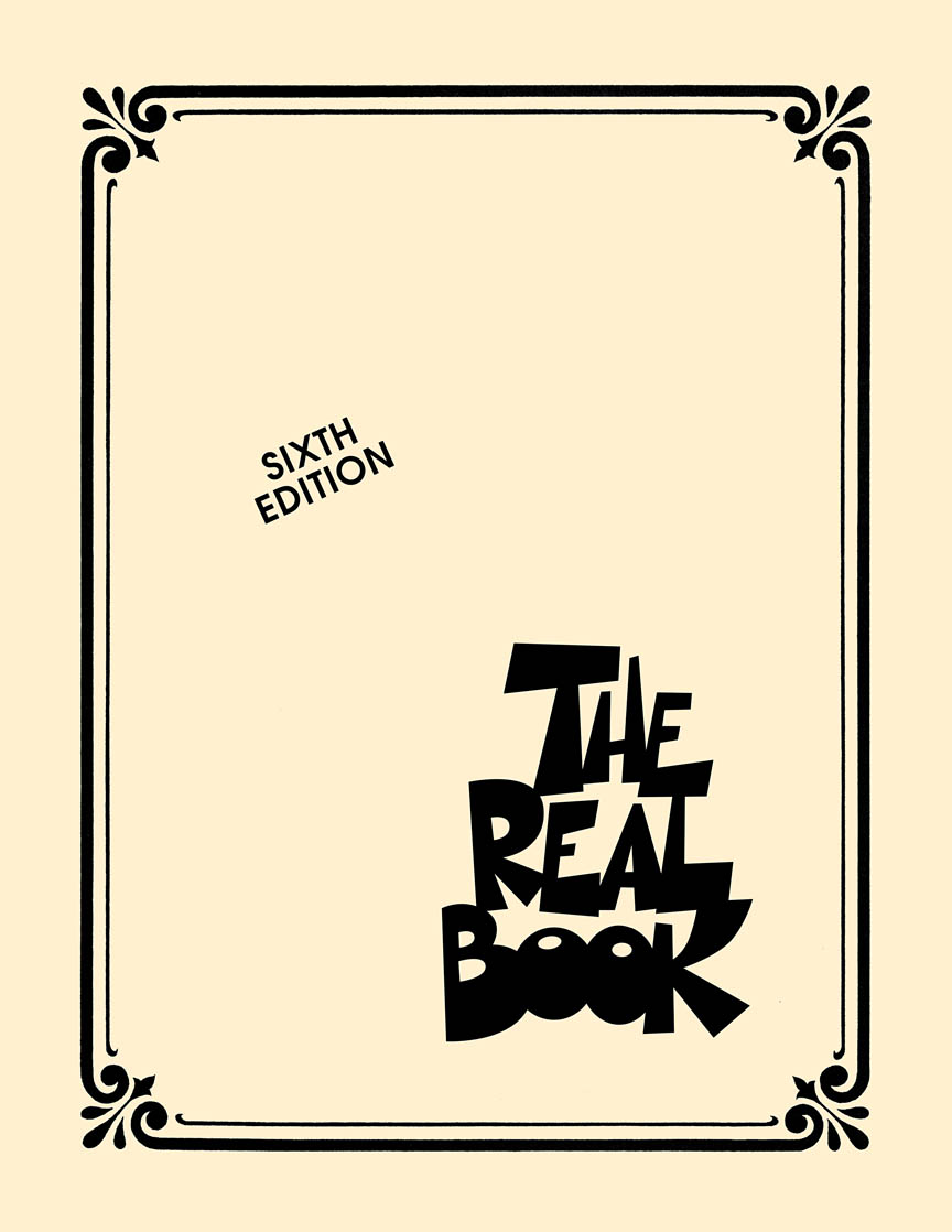 Minimalistic yellow book: The Real Book Sixth Edition.
